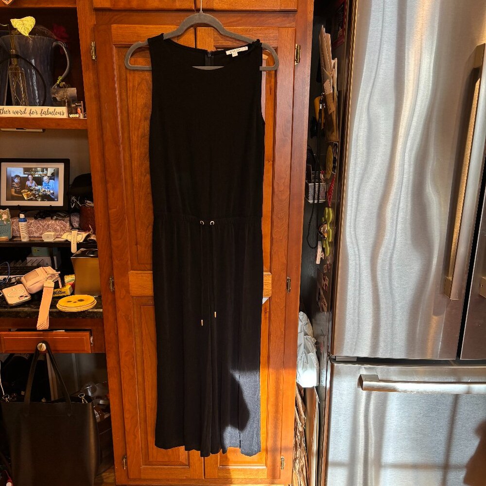 NWOT Chico's Black Jumpsuit One Size Tie Waist